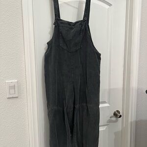 Zara dark grey overalls